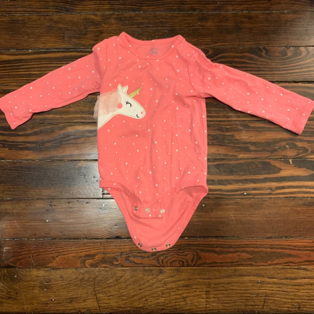 Unicorn Top/onesie 24 month